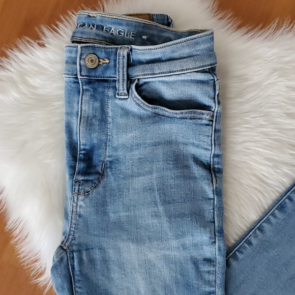 American Eagle super hi rise jegging size 00R - Picture 3 of 9